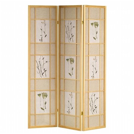 MANMADE 3 Panel Shoji Screen - Natural MA106135